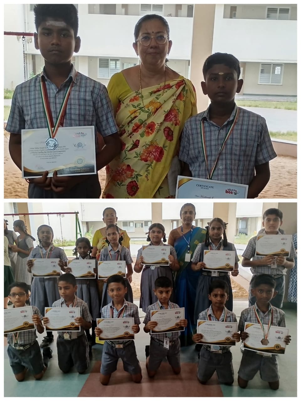 Spell bee state level champions